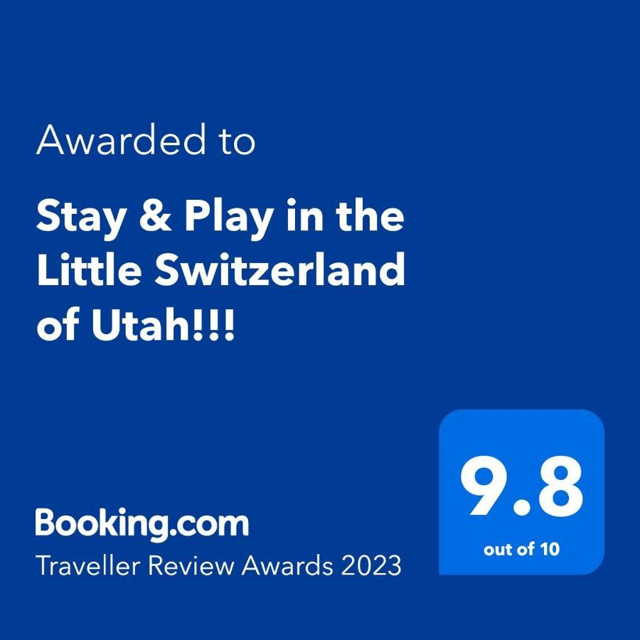 Stay & Play In The Little Switzerland Of Utah!!! درابر المظهر الخارجي الصورة